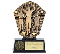 Personalised Engraved Cosmos Mini Male Running 4 7/8 Inch (12.5cm)