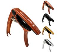 Personalised Engraved Guitar Capo Custom Text Logo Gift for Guitar Lovers (personalized guitar capo)
