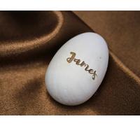 Personalised Engraved Handmade Easter Eggs Large Gift Made From Bamboo