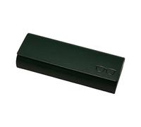 Personalised Engraved Leather Glasses Case - Classic Rectangular Design with Magnetic Closure | Handmade Cowhide Eyewear Pouch Slim Protective Case for Sunglasses/Spectacles Gift for Dad Mam