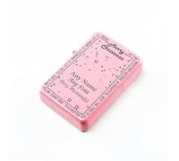 Personalised Engraved Matt Pink Painted Lighter, with Let It Snow Christmas Design, Add Any Message in a Choice of Fonts. Comes with a Soft Lined Metal Tin Gift Box for Presentation.