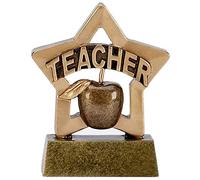 Personalised Engraved Mini Star Teacher 3 1/4 Inch (8cm)