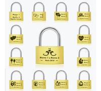 Personalised Engraved PadlockWedding | Annivesary Gift | Present Love Lock Comes in Gift Box Hand Finished in UK(Love Birds)