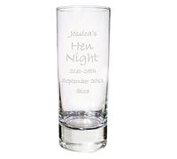 Personalised Engraved Shot Glass Gift