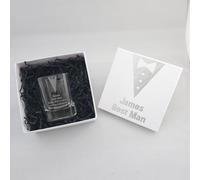 Personalised Engraved Shot Glasses, Wedding Favour with Personalised Gift Box for Best Man, Usher, Groomsman, Father of The Bride