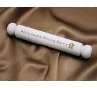 Personalised Engraved Small Rolling Pin with Handles - Award Winning Bakery