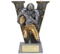 Personalised Engraved V Series American Football 7 1/4 Inch (18.5cm)