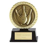 Personalised Engraved Vibe Super Mini Ten Pin Bowling 3 5/8 Inch (8.5cm)