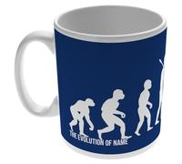 Personalised 'Evolution' 11oz Ceramic Mug for Millwall FC Fans, Great for Millwall Football Supporters