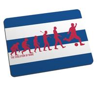 Personalised Evolution Mouse Mat for Reading FC fans, great for The Royals football supporters, fabric top, non slip mouse pad 5mm thick