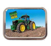 Personalised Farming Tractor St753 2oz Tobacco Tin | Baccy Storage | Pill Box | Cigarette Rolling Stash Can
