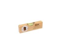 Personalised Fathers Day Birthday Gifts for Dad from Daughter Son Wife - Wooden Spirit Level with Bottle Opener - Funny Personalised Tool Gift - Thank You Gift Ideas for Daddy, New Dad, Papa, Grandpa
