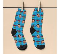 Personalised Father's Day Face Photo Socks