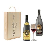 Personalised Faustino Spanish Rioja Red Wine Gift Set - (2 x 75cl) (Father's Day, 750ml, Red Wine)