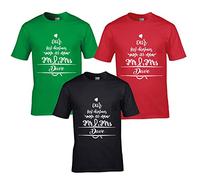 Personalised First Christmas As Mr, Mrs T Shirt Your Name Christmas Xmas Celebration Unisex Adults Kids tee top Black