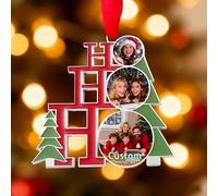 Personalised First Christmas Baubles Gifts Christmas Tree Decorations Custom Xmas Bauble Gift for Mom Dad Family Girls Boys Friends (Christmas Decorations 9)