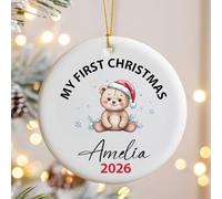 Personalised First Christmas Ornament | Baby First Christmas Tree Ornament | Keepsake Gift | Baby's 1st Christmas | First Christmas 4