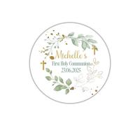 Personalised First holy Communion Stickers,Confirmations Stickers, Communion Party Favours, Communion Labels