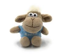 Personalised Fleecy Friends Keyring Ronan