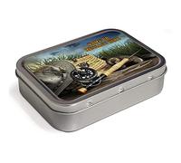 Personalised Fly Fishing 2oz Tobacco Tin| Bait | Baccy Storage | Pill Box | Cigarette Rolling Stash Can ST511