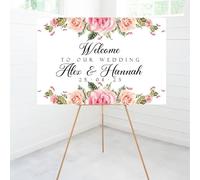 Personalised Foam Board Printing Welcome Sign Board Party Sign Baby Shower Custom Design or Preset Design A1 A2 A3