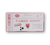 Personalised Foil Gift Ticket Surprise Gift Keepsake Luxury Gold Silver Metallic Happy Birthday Concert Theatre Show Event Present Gifting Theme Park Zoo Safari Driving Experience Afternoon Tea