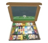 Personalised football chocolate gift box. Style 2-Perfect for any occasion. Christmas, Personalised, Christmas box, birthday gift, birthday chocolate, thank you, well done, good luck, Father's Day etc