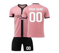 Personalised Football Kit Kids Custom Football Kits for Boy Men Football Jersey with Your Name & Number T-Shirts Top & Shorts, Football Gifts for Kids Adult #03