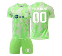 Personalised Football Kits for Kids and Adult, 24/25 Home/Away Boy's Soccer Jerseys, Football Strips Training Shirts with Name Number Birthday Gifts for Boys (UK, Age, One Size, Regular, 09)