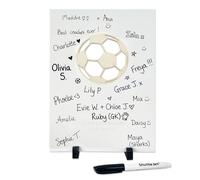 Personalised Football or Rugby Coach Signature Board & Pen Set | Includes Desktop Display Stands | Custom Thank You End of Season Gift | Football or Rugby Team Autograph Memento | A4 Matte Mount