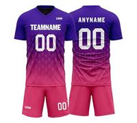 Personalised Football Shirts Kit for Men/Women/Kid Custom Soccer Jerseys Training Tee Shirt Shorts Sportswear Tracksuit