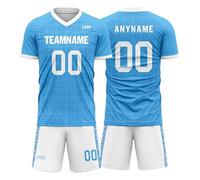 Personalised Football Shirts Kit for Men/Women/Kid Custom Soccer Jerseys Training Tee Shirt Shorts Sportswear Tracksuit