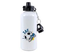 Personalised footballer Gift, Best Football Player Gift, Football Game Gift, 500 ml Aluminium Water Bottle.