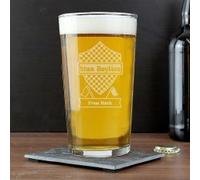 Personalised Formula 1 Pint Glass - A Wonderful Gift For Birthday - Free Personalisation