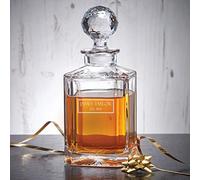 Personalised Framed Name Crystal Decanter - Engraved Gift for Him, Husband, CEO, Manager