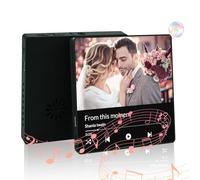 Personalised Fridge Magnets Music, Custom Fridge Magnet Plays Song with Photo, Personalised Music Gifts for Her/Him, Anniversary Birthday Present for Couples, Friends, Family (Style 2)