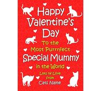 Personalised from The Cat Valentines Day Card (Special Mummy)