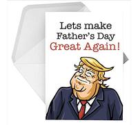 Personalised Funny Donald Trump Spoof Father's Day Greeting Card - Any Wording, A5