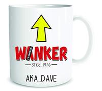 Personalised Funny Wanker Mug Coffee Mugs Tea Cup Husband Boyfriend Gift Joke Office Work Banter Colleague Secret Santa Present WSDMUG1987