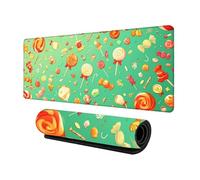 Personalised Gaming Mouse Mat Large 800x300mm Custom Image or Cute Animal Pattern Waterproof Extended Mouse Pad with Non Slip Rubber Base and Stitched Edges for Gamers