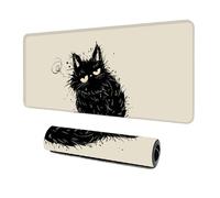 Personalised Gaming Mouse Mat Large 800x300mm Custom Image or Cute Animal Pattern Waterproof Extended Mouse Pad with Non Slip Rubber Base and Stitched Edges for Gamers