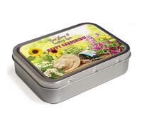 Personalised Garden 2oz Tobacco Tin | Baccy Storage | Pill Box | Cigarette Rolling Stash Can Gardening Bits & Bobs Flowers Floral Womens Birthday Gift SH106