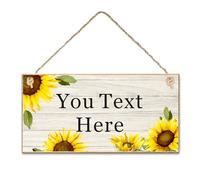 Personalised Garden Signs Garden Decor Wooden Garden Signs Plaques for Outside Welcome Sign Gifts Yard Signs Hanging Wall Plaque Garden Rules Door Sign Home Decor(Design 1)