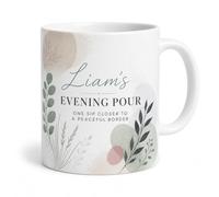 Personalised Gardener Mug Modern Calm Garden Evening Pour Gift