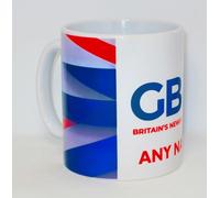 Personalised GB News Ceramic Mug Funny Novelty Reform Party Great Britain's Channel Nigel Farage Gift