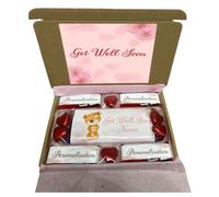 Personalised Get Well Soon Chocolate Gift Box - Teddy bear