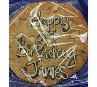 Personalised Giant Belgian White Chocolate Chip Cookie