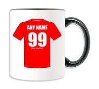 Personalised Gift - Charlton Mug (Football Design Theme, Colour Options) - Any Name/Message on Your Unique Mug - The Addicks Red Robins Valiants Army Athletic Club