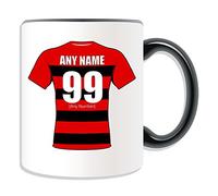 Personalised Gift - Cornish Pirates Mug (Rugby Union Design Theme, Colour Options) - Any Name/Message on Your Unique Mug - Penzance and Newlyn Club RFU