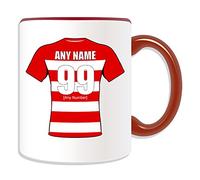 Personalised Gift - Gloucester Mug (Rugby Union Design Theme, Colour Options) - Any Name/Message on Your Unique Mug - Club RFU
